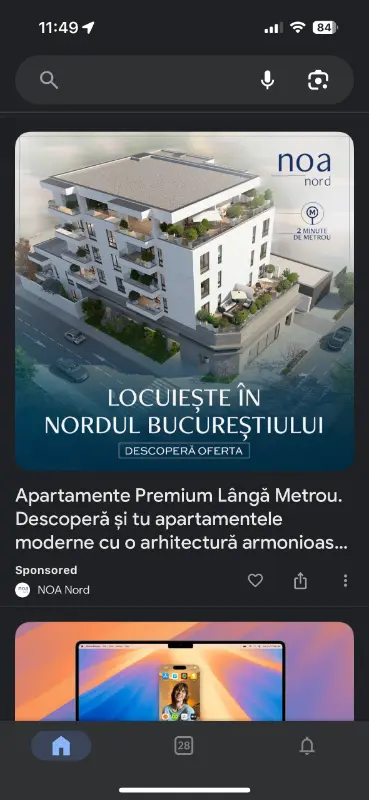 Campanie demand generation google imobiliare